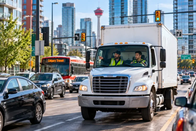 Handling Urban Traffic and Heavy Vehicles with Class 3 Driver Training in Calgary